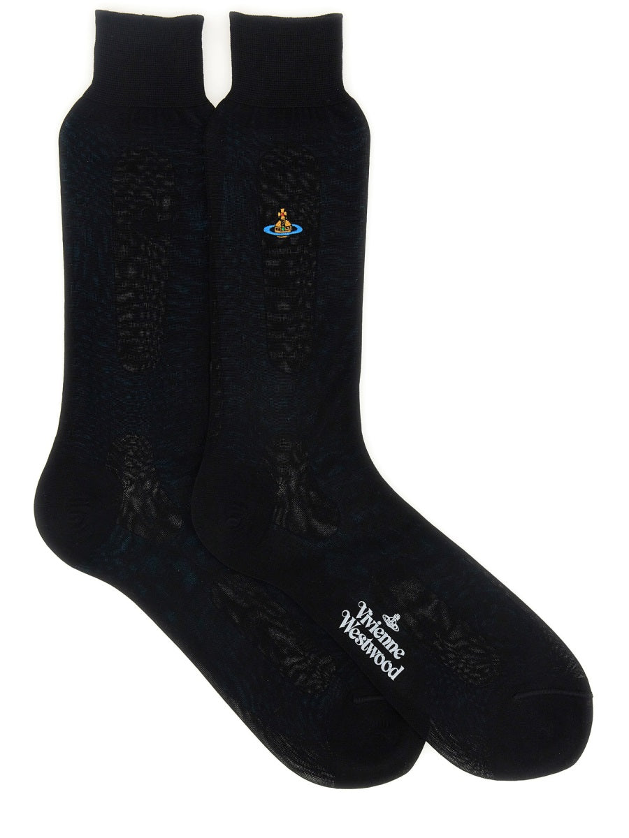 Vivienne Westwood Socks - Black | Wanan Luxury