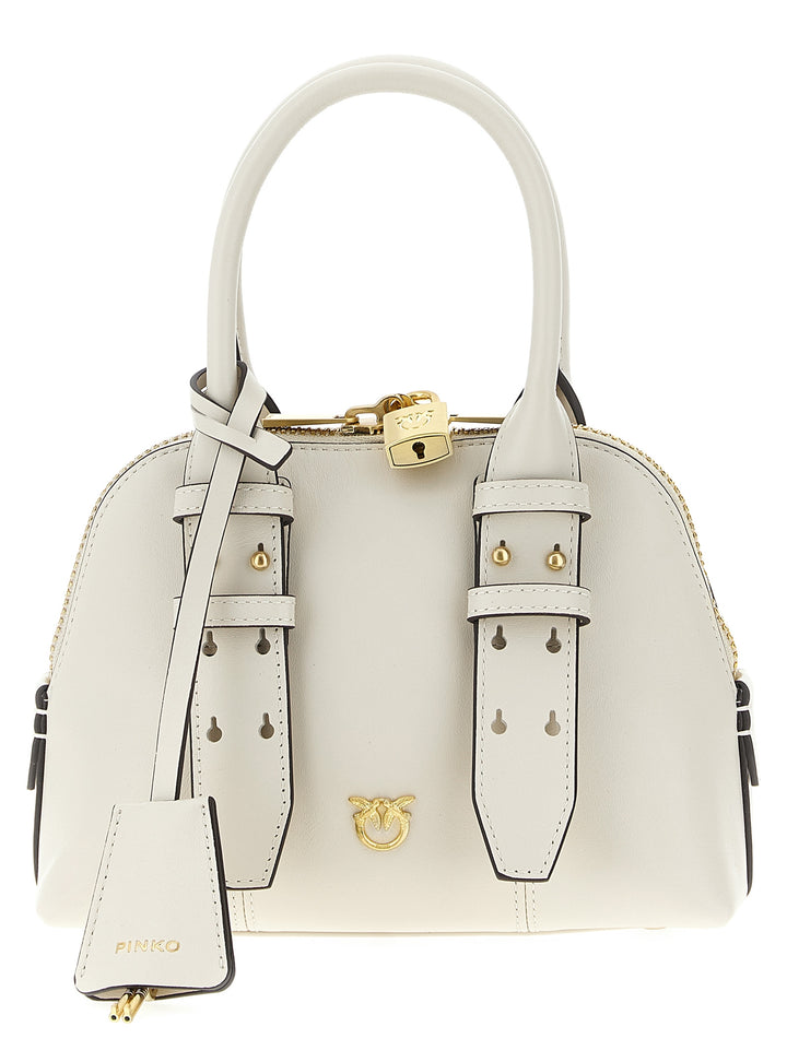 Pinko Mini Escape Hand Bags - White | fe5cd56c2577705bc09670d8995a973cd1ad6868
