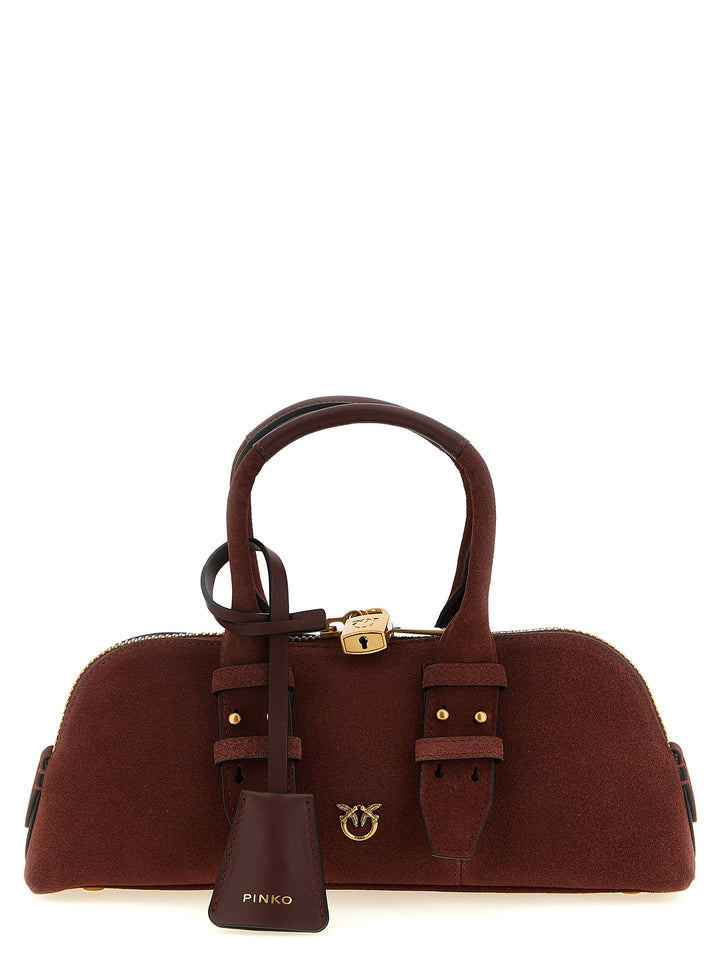 Pinko Bowling Baguette Shoulder Bags - Bordeaux | 8fbb069f0047efccc9f897c82cffafe64ae5d409