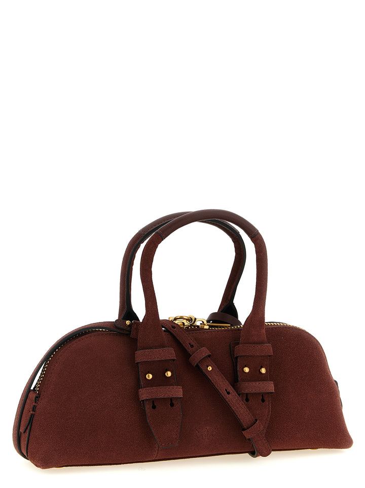 Pinko Bowling Baguette Shoulder Bags - Bordeaux | d0fb044967272c76410482e870136f934c512ce2