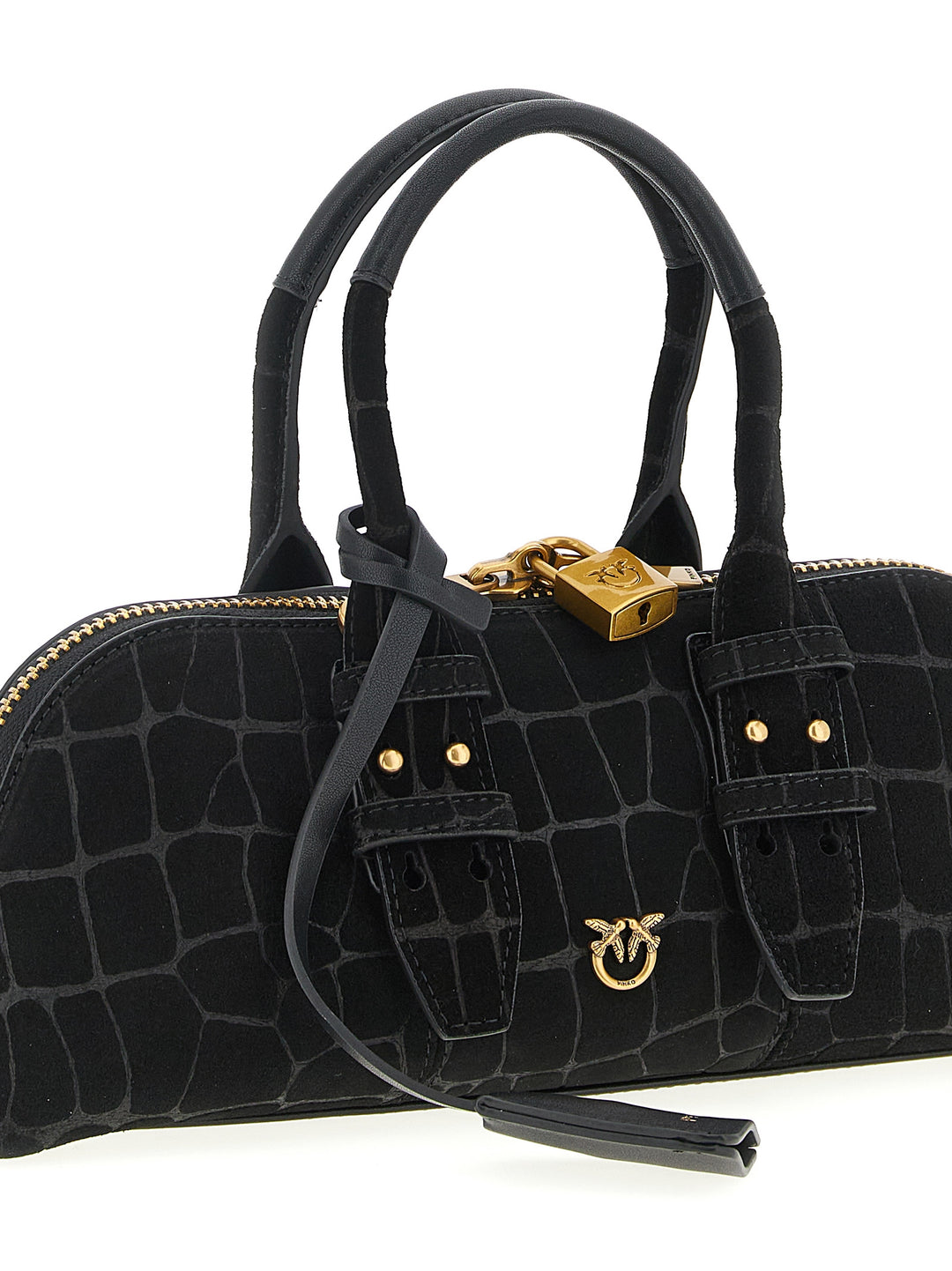 Pinko Escape Baguette Hand Bags - Black | 19491b3f18475ca8b0de023799aeb7067e73b677