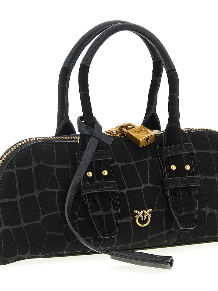 Pinko Escape Baguette Hand Bags - Black | 19491b3f18475ca8b0de023799aeb7067e73b677
