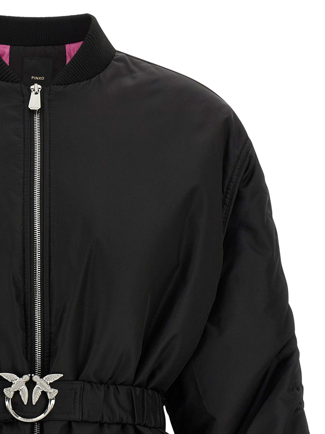 Pinko Bacon Puffer Jackets - Black | 0c4c11512743241ea0b64a5c7b239a0fc45441fc