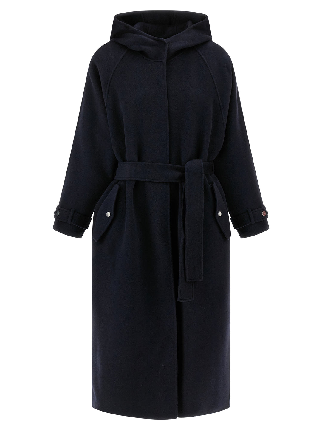 Pinko Cartoccio Coats and Trench Coats - Blue | 0a5465398857b0b6759d11132d206adca315a92a