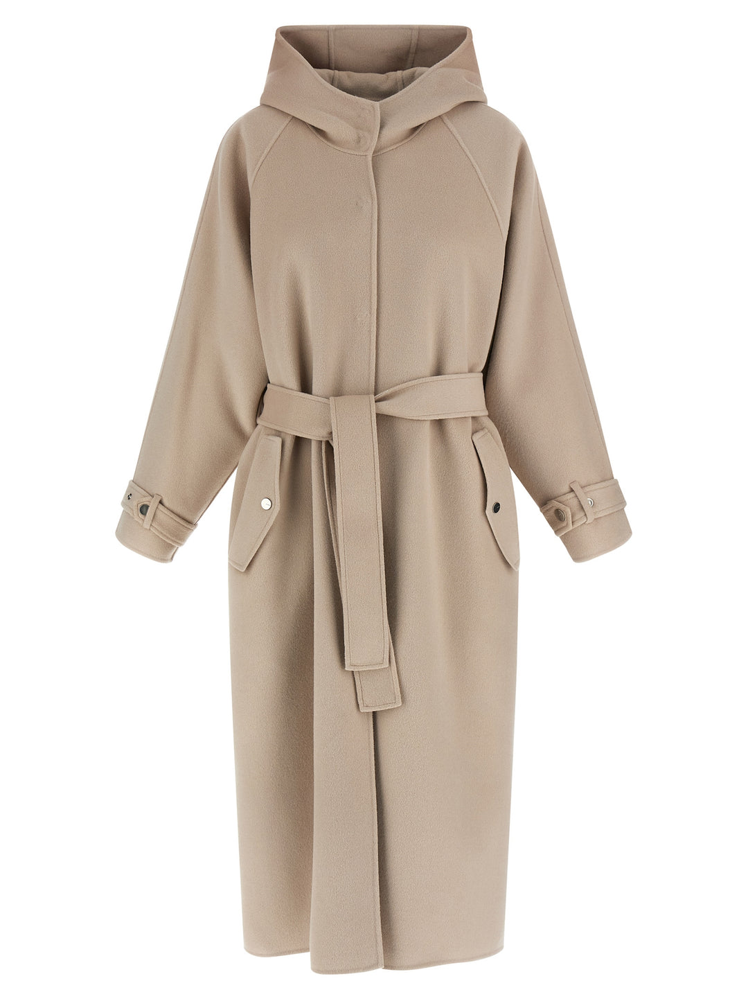 Pinko Cartoccio Coats and Trench Coats - Beige | 9f399c0d00fb23757465a71a1b3a899761e60bc2