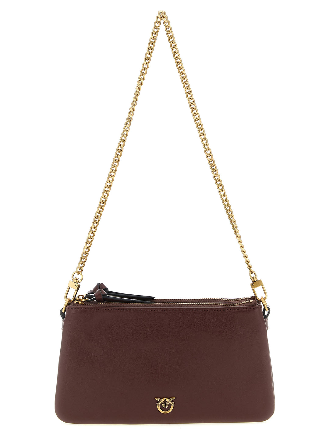 Pinko Mini Double Crossbody Bags - Bordeaux | a5179fe2945592974bb6afa78fc7448c54c0a6bb