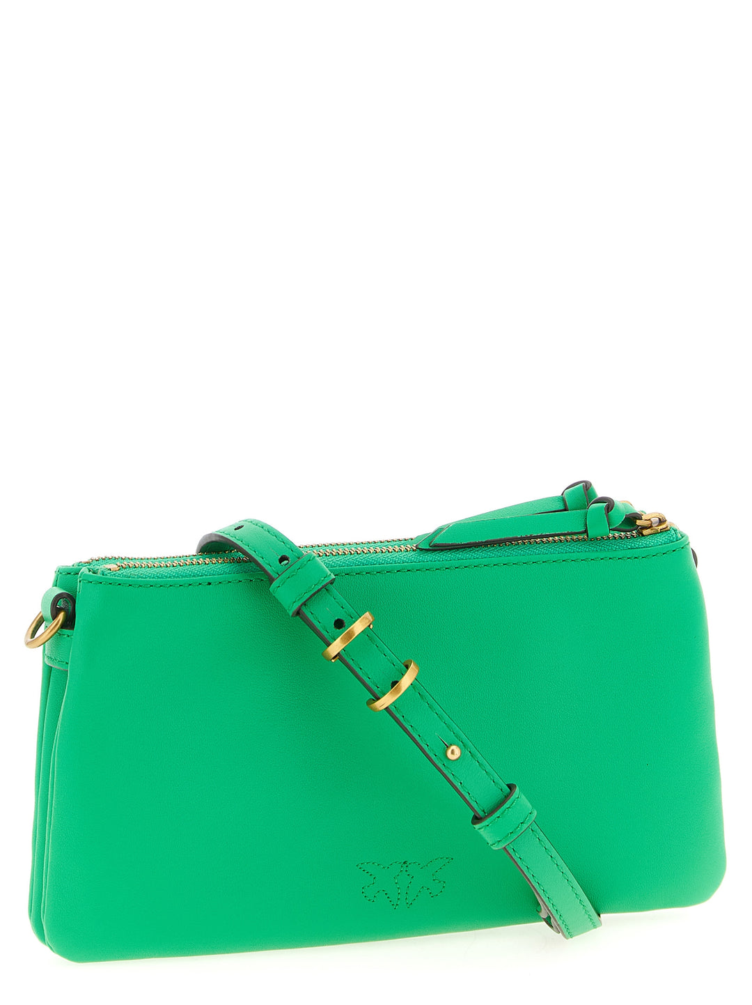 Pinko Double Crossbody Bags - Green | 70d7de8d2d14370f7847637fea819d51a826504b
