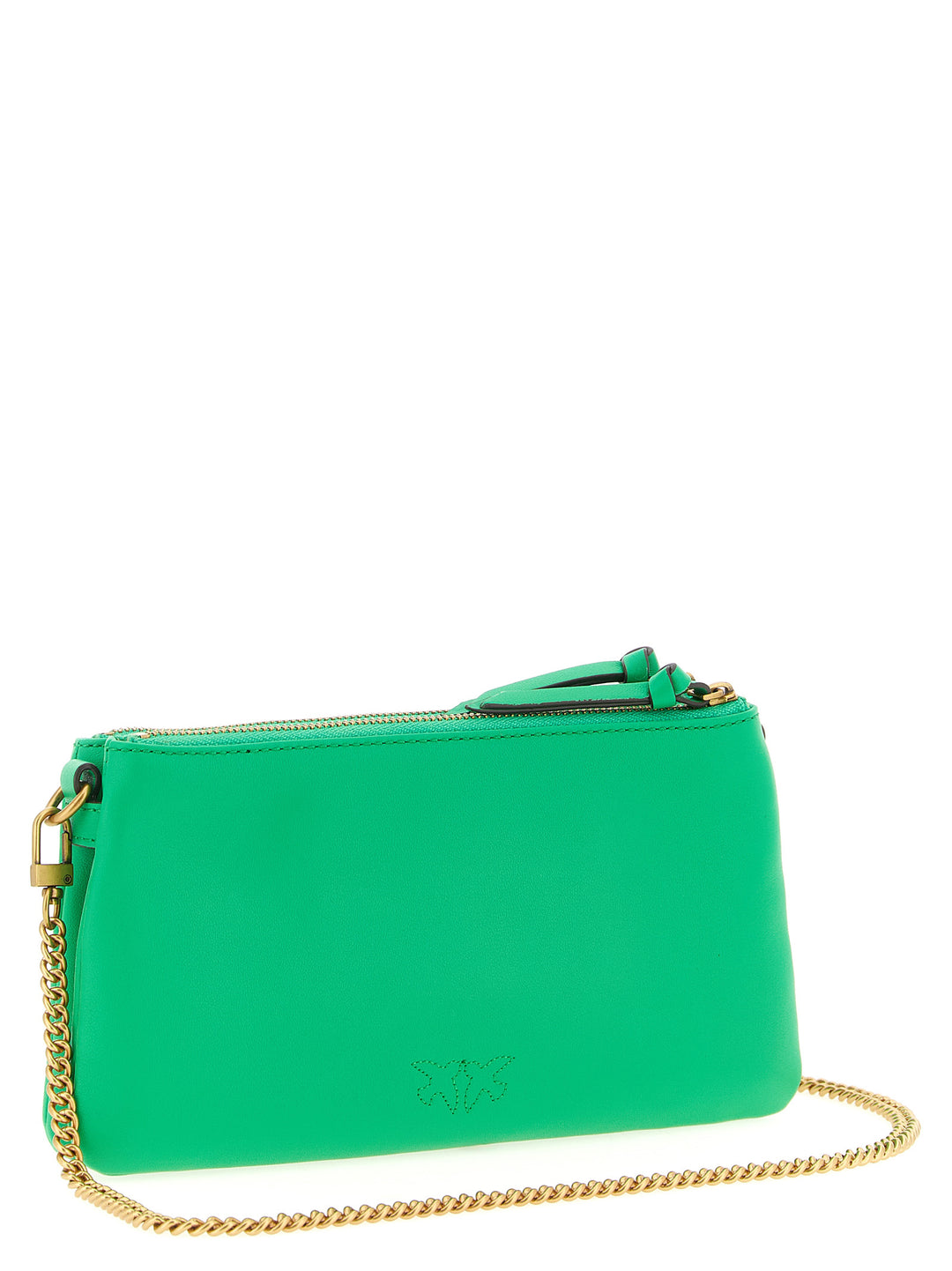 Pinko Double Crossbody Bags - Green | 4d05b6f265be0aa4c7b7de17194c7e9c1bf25a12
