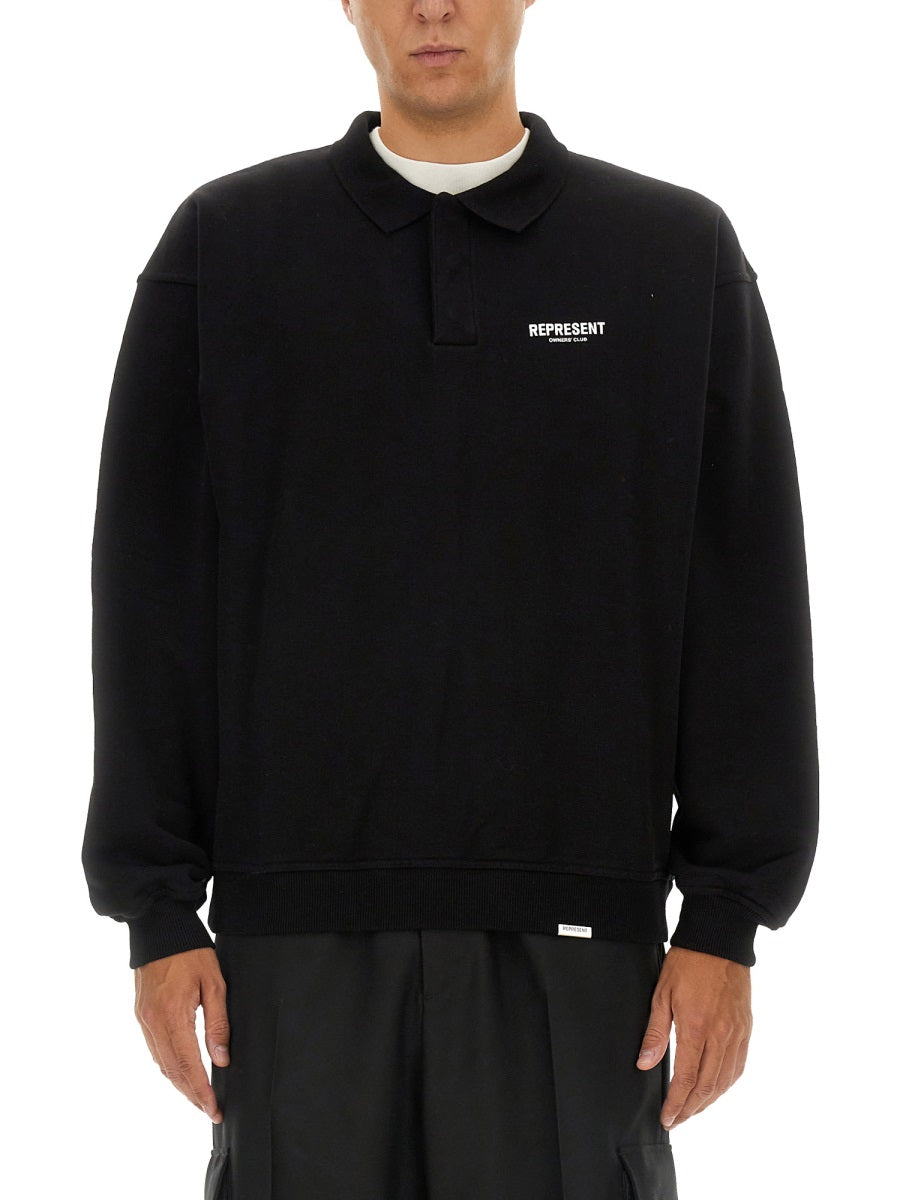 Represent Polo - Black | 7f67fa7246719bede8f3406d82966a8368a04c7e