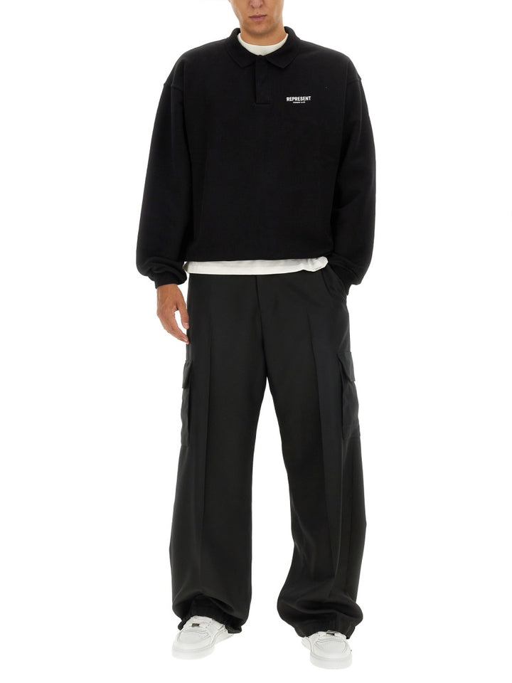 Represent Polo - Black | a0fdea6ce5a05978d0e96bb4849903163c1077b2