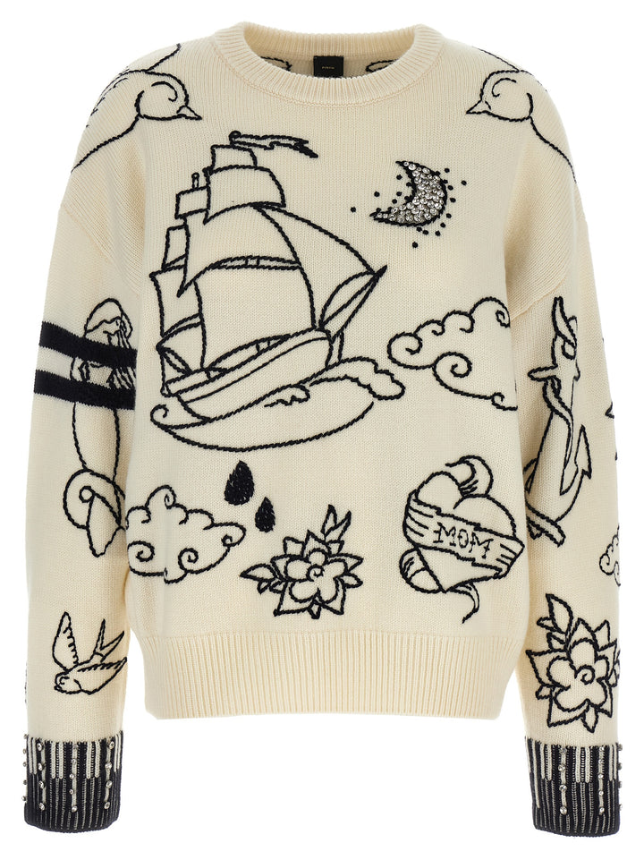 Pinko Andros Sweaters and Cardigans - Multicolor | 7f83a80fe152351afb6b3d898c299bdf625f7a66