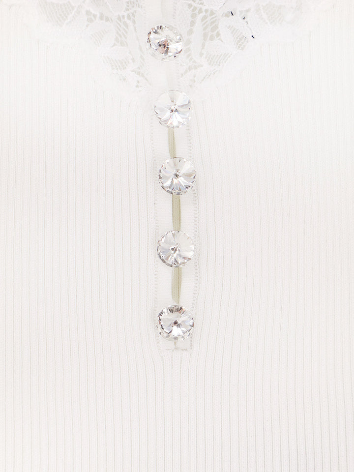 Self Portrait T-shirts and Polos - Light and natural | 69d77f990fb462054e7b491a1304fb578030e5d9