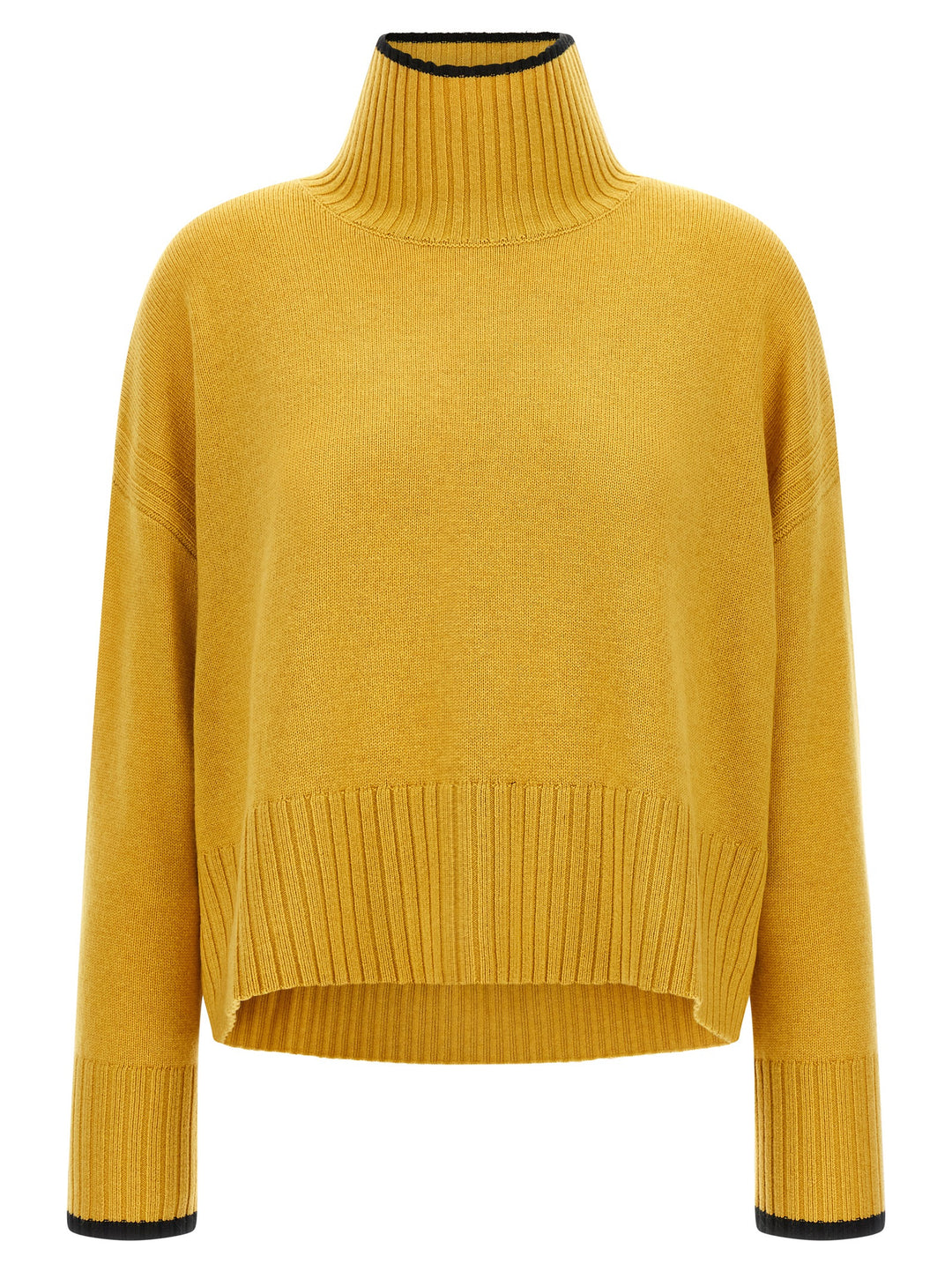 Pinko Turtle-Neck Sweater Sweaters and Cardigans - Yellow | 5457a1c650a06704f09ccce22e8f5231cd936e35