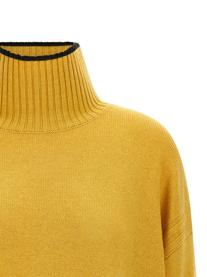 Pinko Turtle-Neck Sweater Sweaters and Cardigans - Yellow | 5134d830dd5862e0f22a8ba45ba4d6b86cea29bb