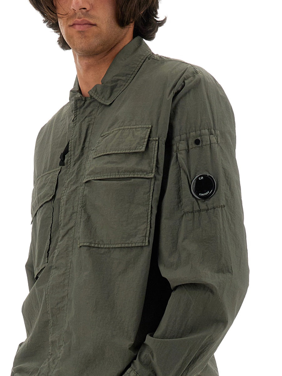 C.P. Company Shirts - Green | Wanan Luxury