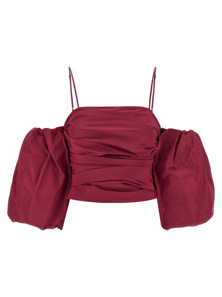 Pinko Pallottoliere Tops - Bordeaux | 7c5f9a3e47db231655f1efae80b2b43a493f4c28