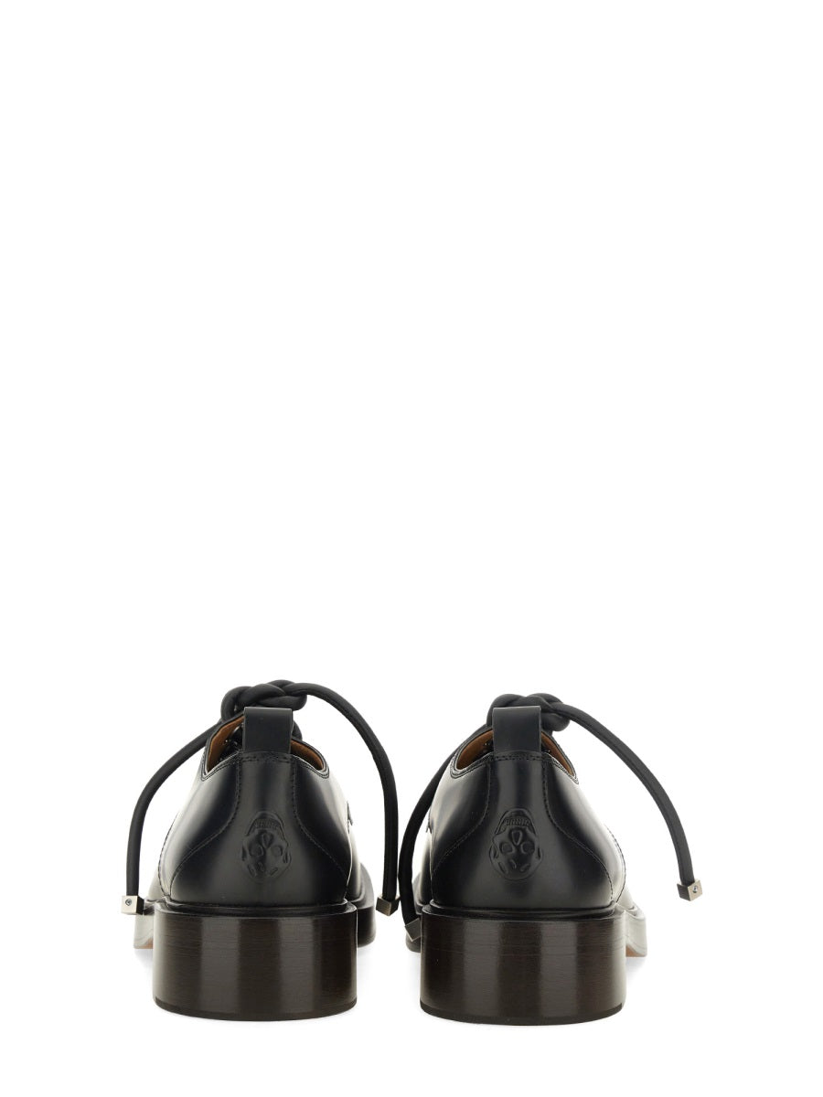 Alexander McQueen Flat Shoes - Black | Wanan Luxury