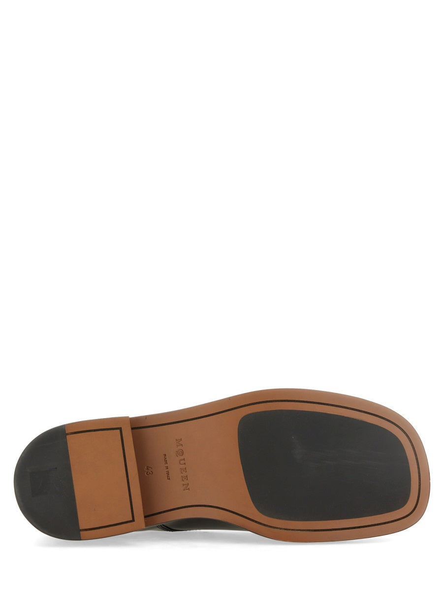 Alexander McQueen Flat Shoes - Black | Wanan Luxury