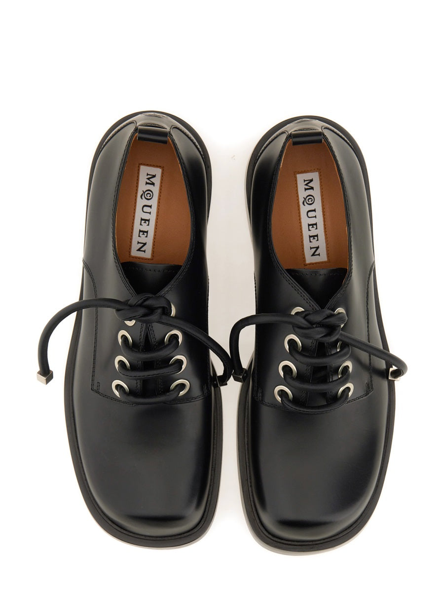 Alexander McQueen Flat Shoes - Black | Wanan Luxury