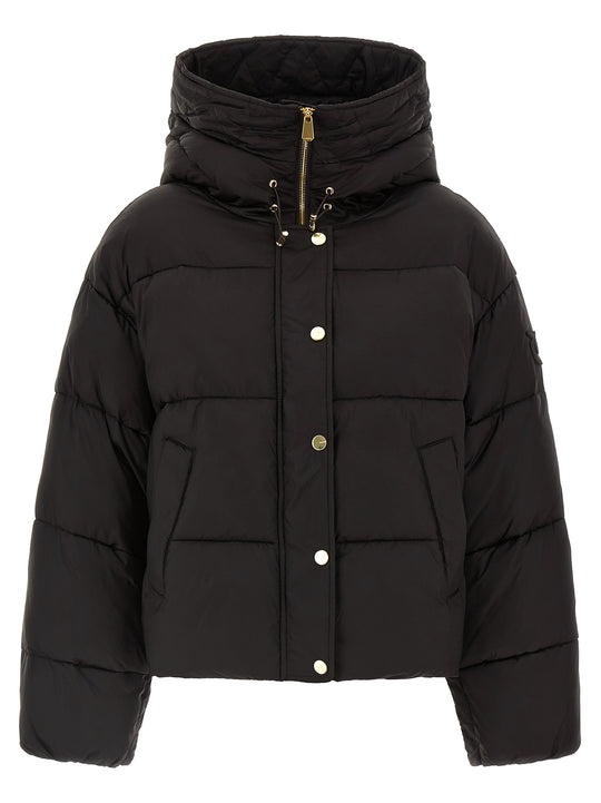 Impasto Puffer Jackets Brown