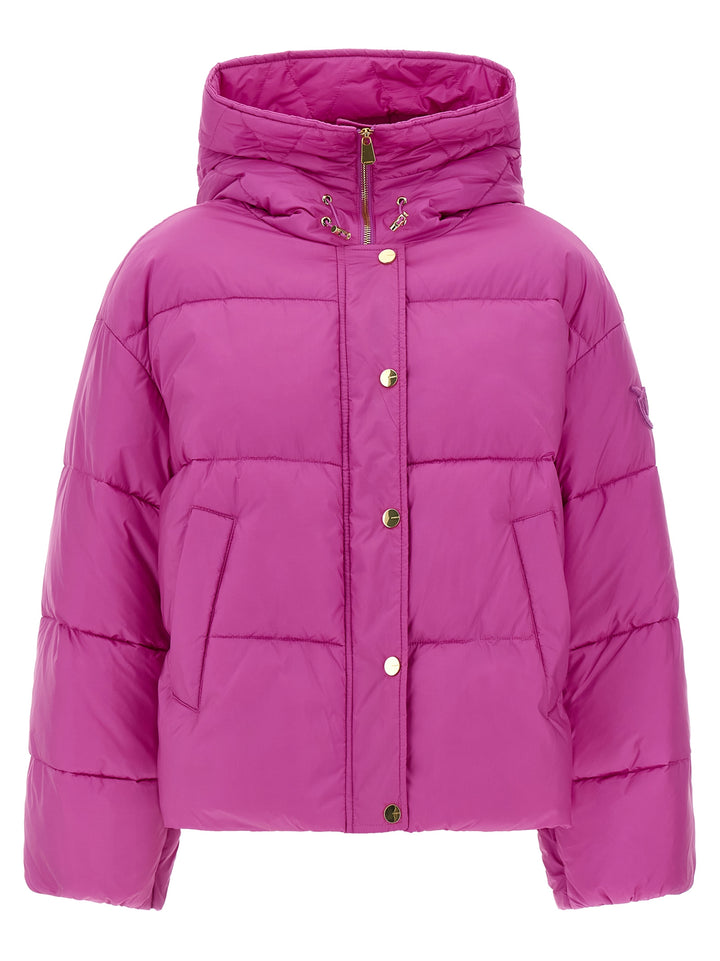Pinko Impasto Puffer Jackets - Purple | cbbd9eb15f6f9eaa0baa90f6724b0a98e3a8991d