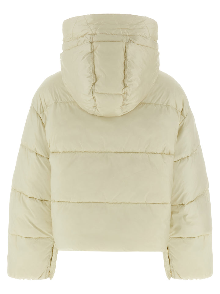 Pinko Impasto Puffer Jackets - White | d58b61e0d36f761bfa15a17cfe811ae42fd4f3ee