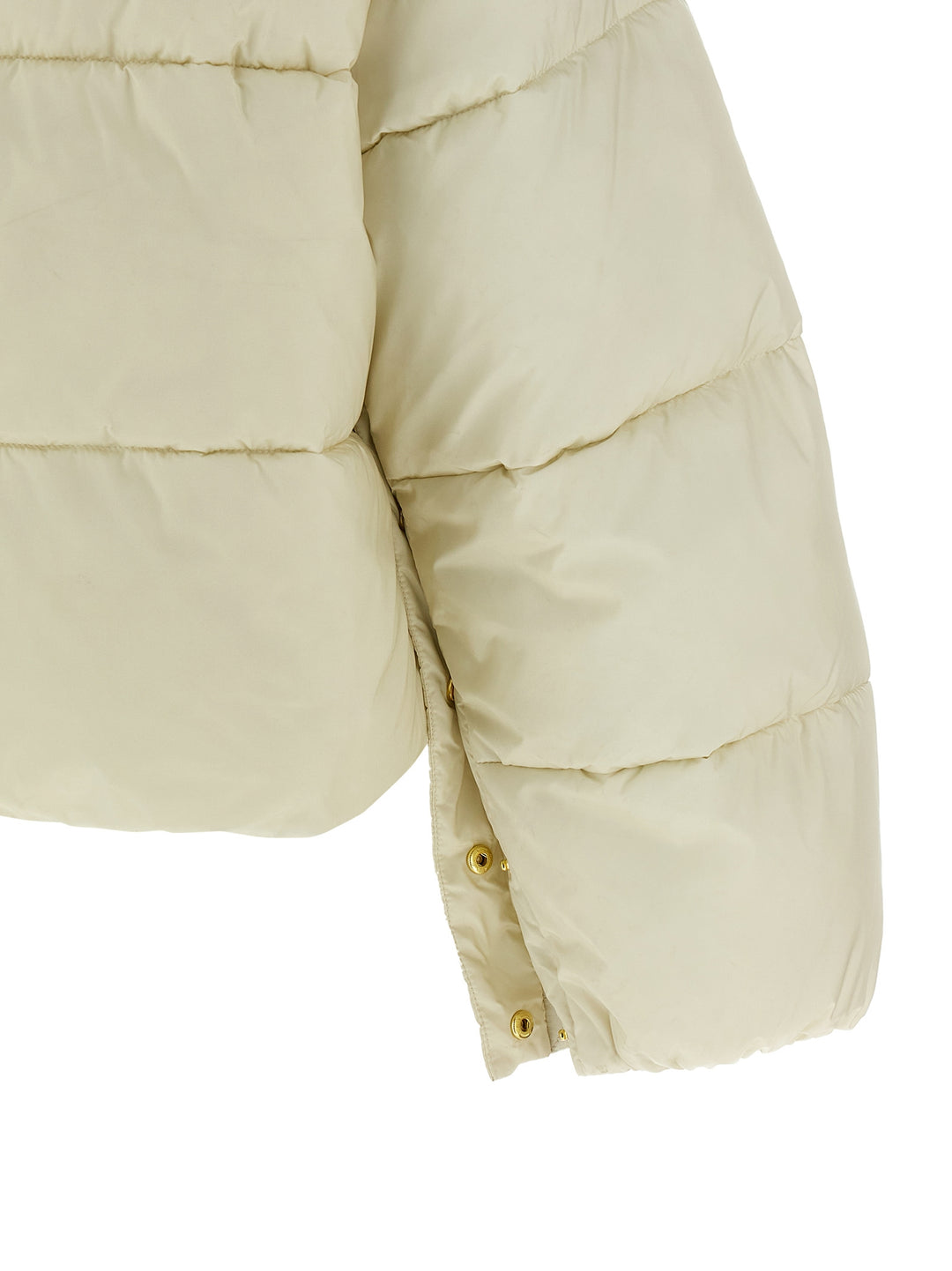 Pinko Impasto Puffer Jackets - White | 66f26d393a932c3d805ca6b8719b837376d3a775