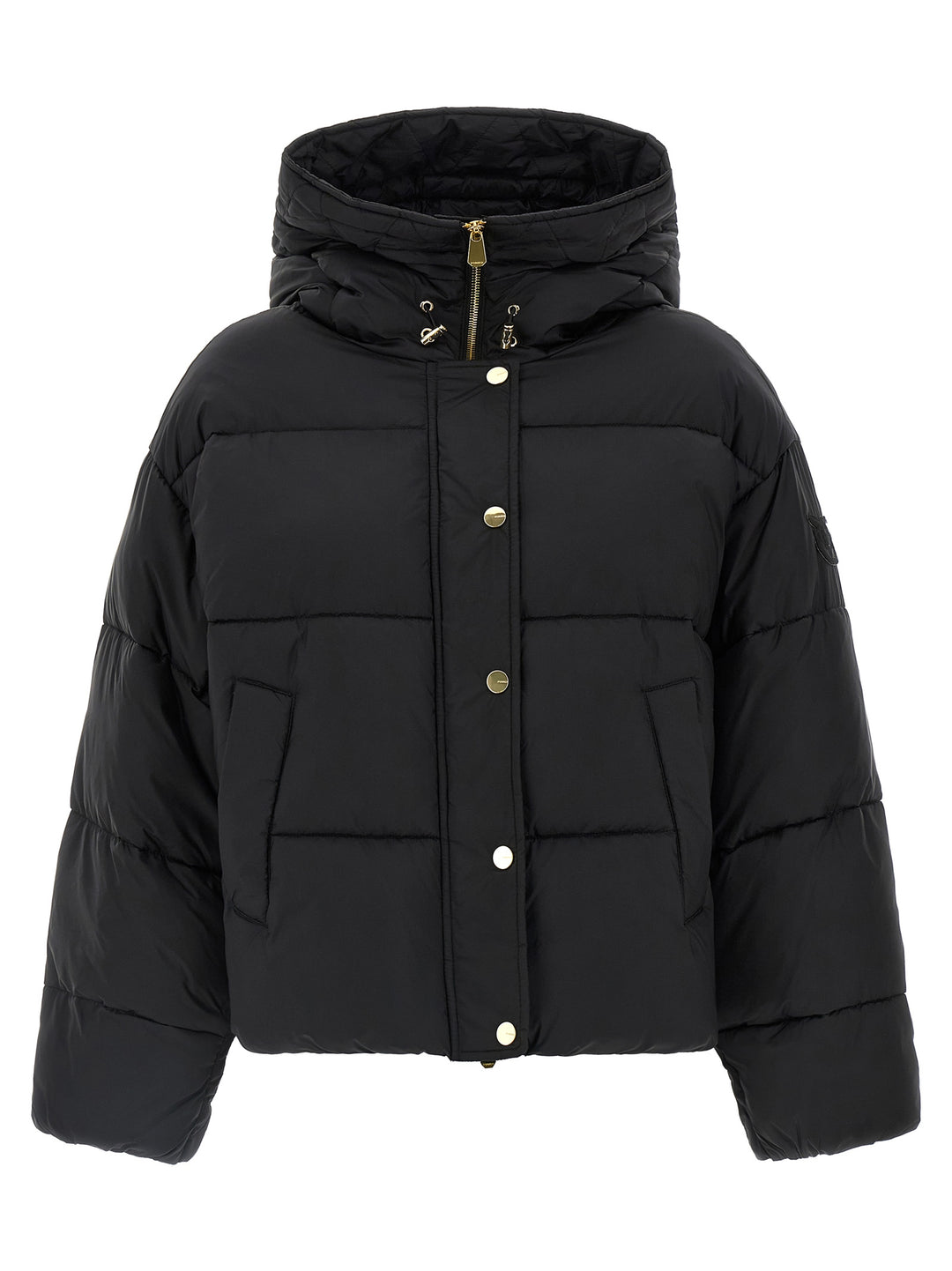 Pinko Impasto Puffer Jackets - Black | 933bc78a6b79e067c26c92c3264d13a52c94ac21