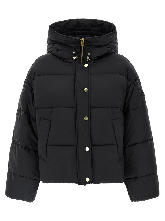 Impasto Puffer Jackets Black