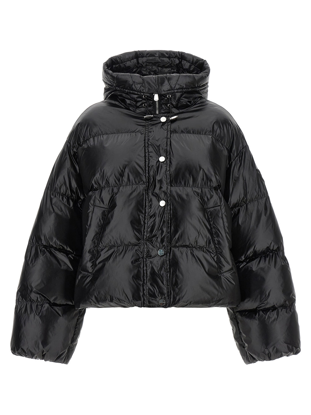 Pinko Impasto Puffer Jackets - Black | 0702a62a9aff0f4ea9c73c45a60d99c6bd8dcf88