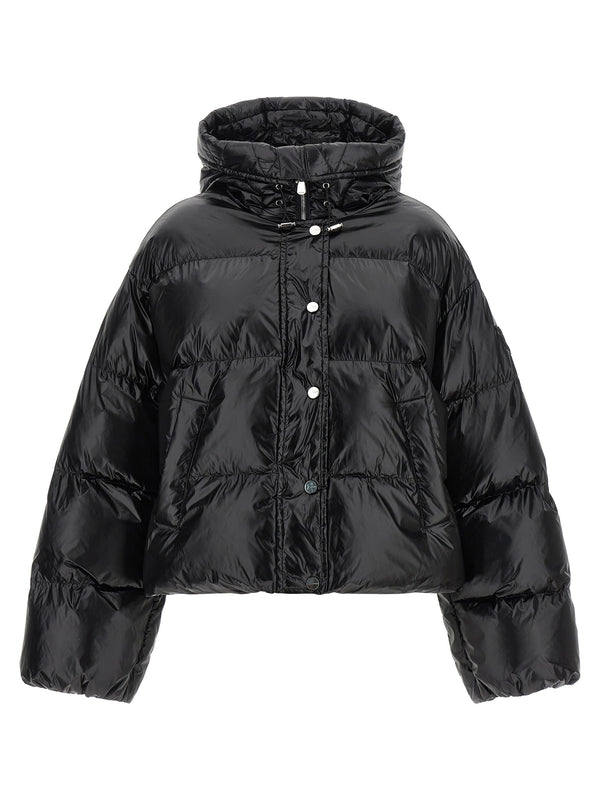 Impasto Puffer Jackets Black