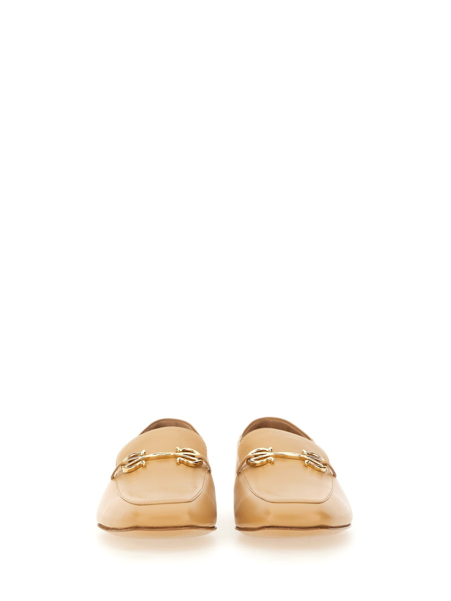 Ferragamo Flat Shoes - Beige | Wanan Luxury