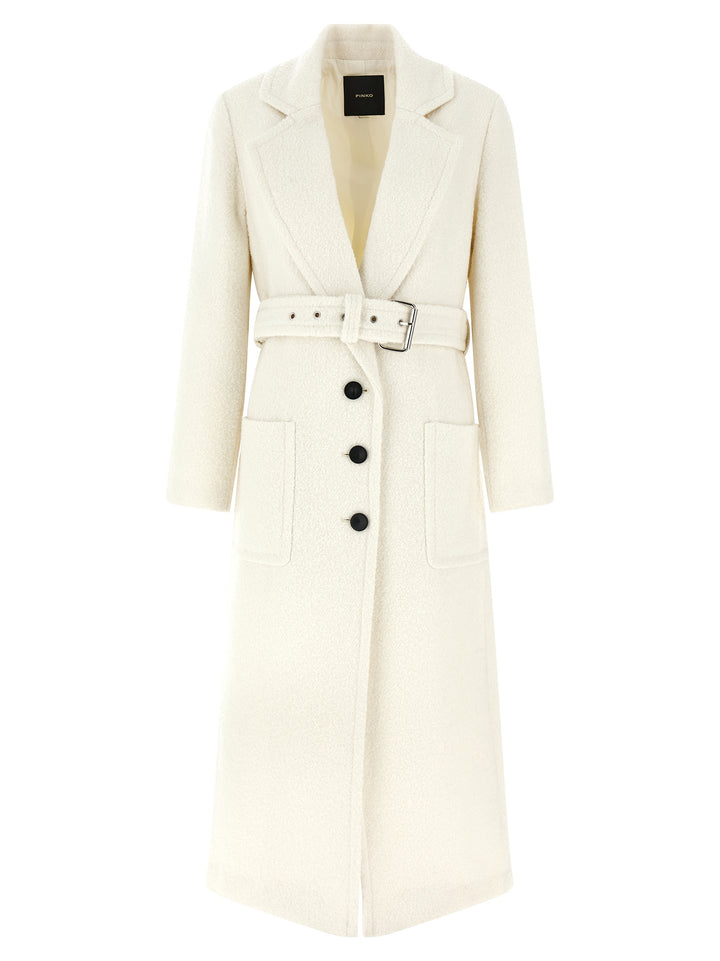 Pinko Cerfoglio Coats and Trench Coats - White | cd518f52d8a9b403c72004eff03e2392dc2c74ef