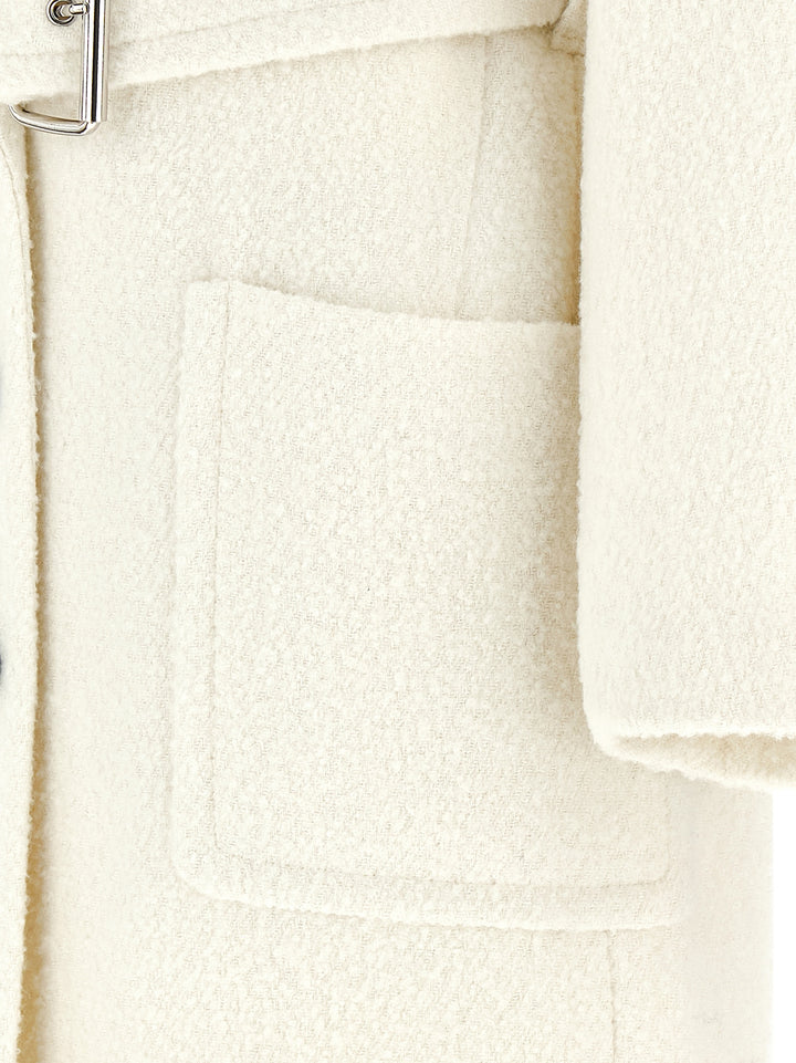 Pinko Cerfoglio Coats and Trench Coats - White | 6d4e249498068e5d7f31752b9ba00ed39fb52637