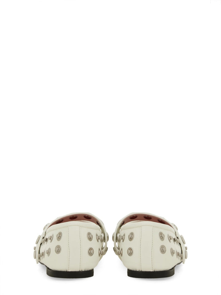 Stella McCartney Flat Shoes - White | Wanan Luxury