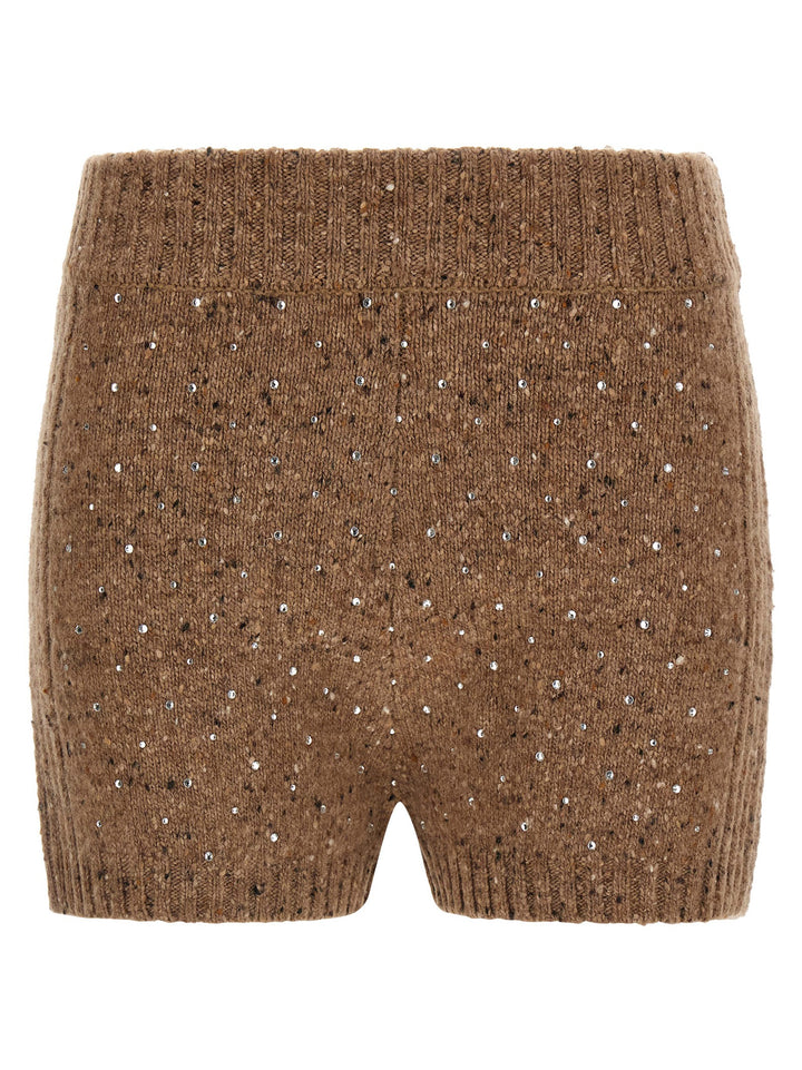 Pinko Wool Shorts Bermuda and Short - Beige | 8d8e355da9fb97f16b5f17aefdbcb6d39fa3371f