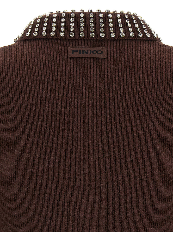 Pinko Emilia Sweaters and Cardigans - Brown | 050c74b00b1d7f42ea9fd1982824190af39591a2
