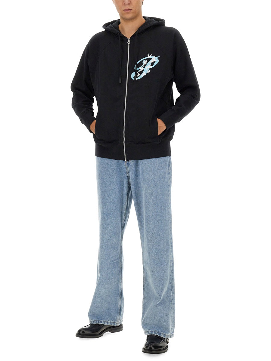 3.PARADIS Sweatshirts - Black | Wanan Luxury