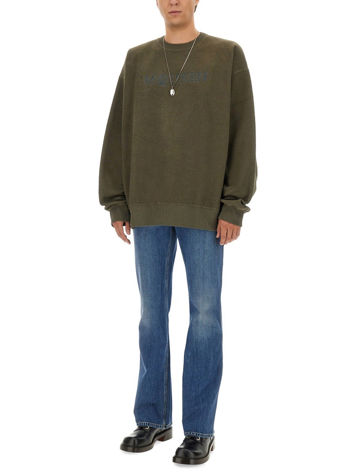 Alexander McQueen Sweatshirts - Green | Wanan Luxury