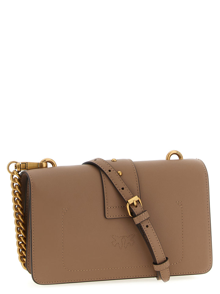 Pinko Love One Mini Crossbody Bags - Beige | 5885f1ca913cde38733e6f1f5b562a7b02a9df20