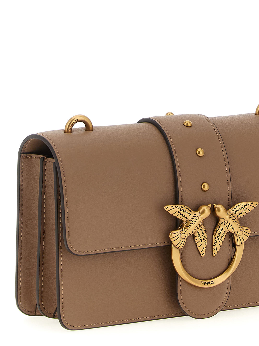 Pinko Love One Mini Crossbody Bags - Beige | c88c491f005b50d8835d3ddf0e8eb6ed61fddfeb