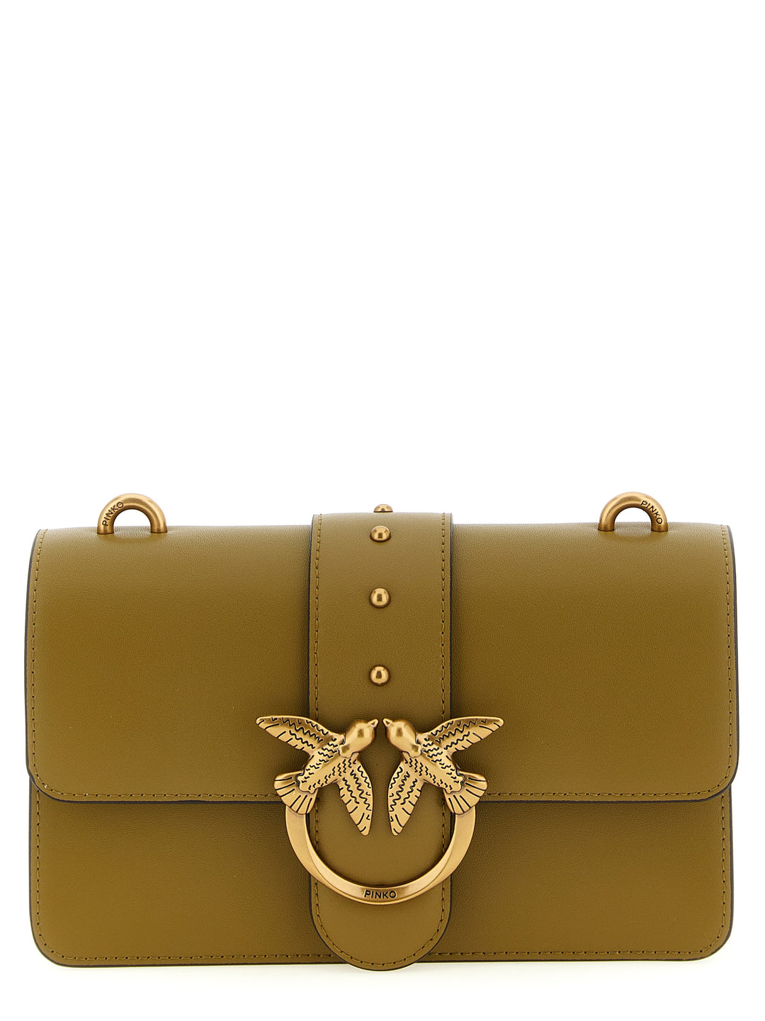Pinko Love One Mini Crossbody Bags - Green | 3a598e8b815018769de9ba3ac843589090021865