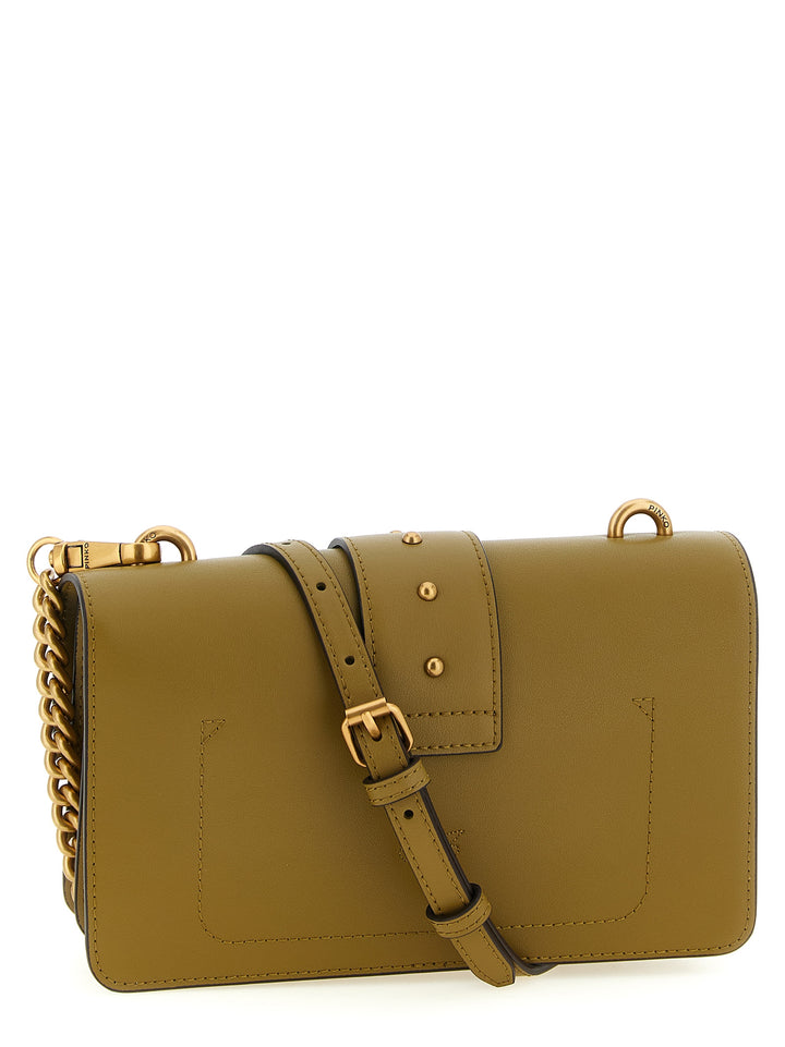 Pinko Love One Mini Crossbody Bags - Green | 2e5aee8f249eb6c106593bcbd1505a49f12665dd