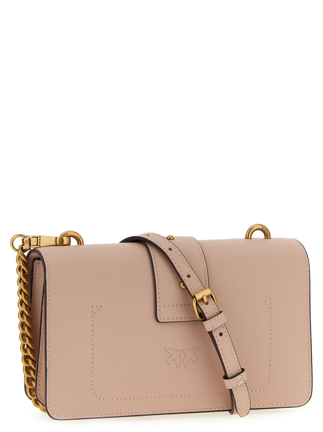 Pinko Love One Mini Crossbody Bags - Pink | 5e335a724e186b91bbe50833863dbbd483a960a2