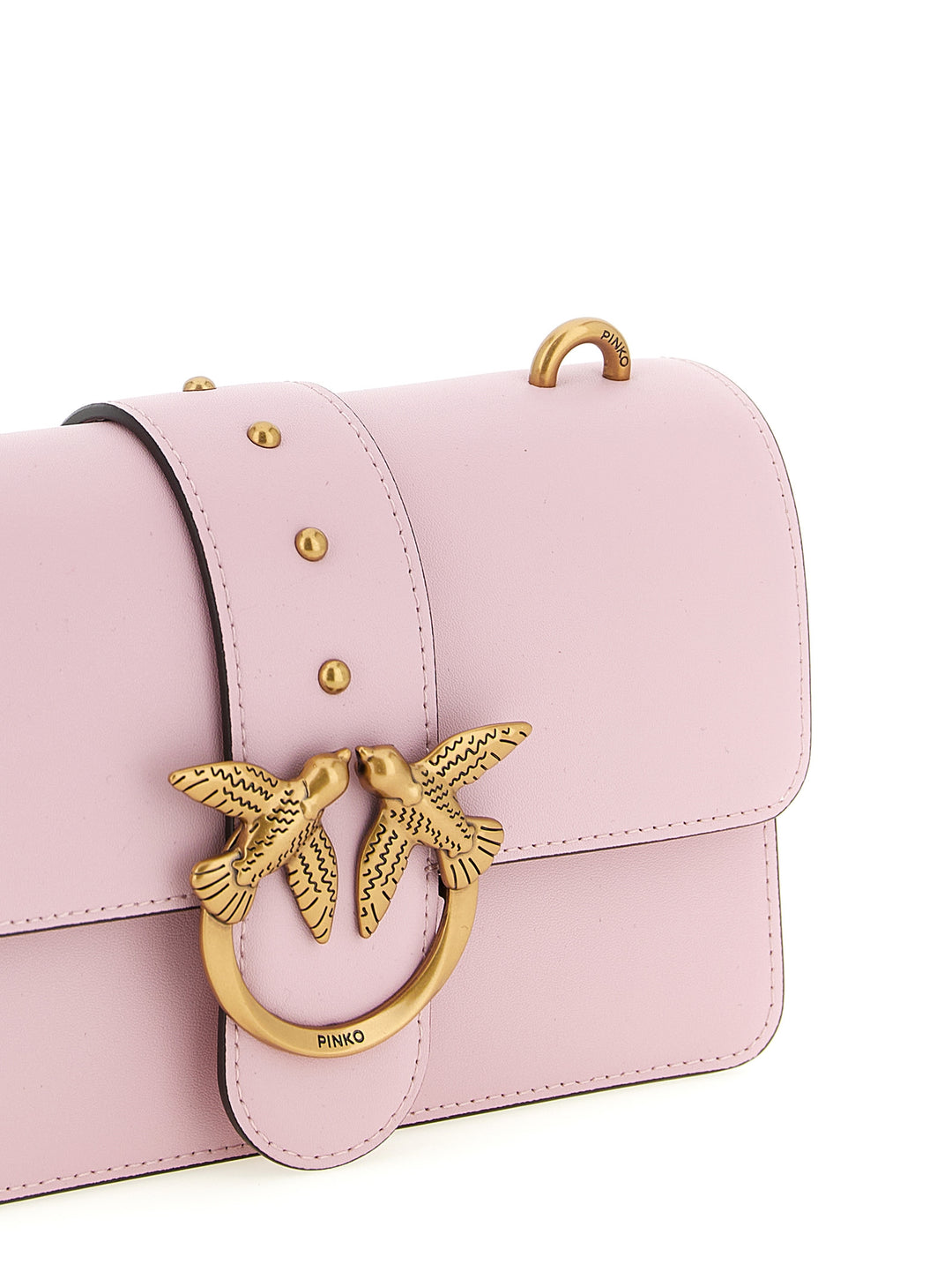 Pinko Love One Mini Crossbody Bags - Pink | f1cecebeff4f29e95898854bcdd370acd0538e8e