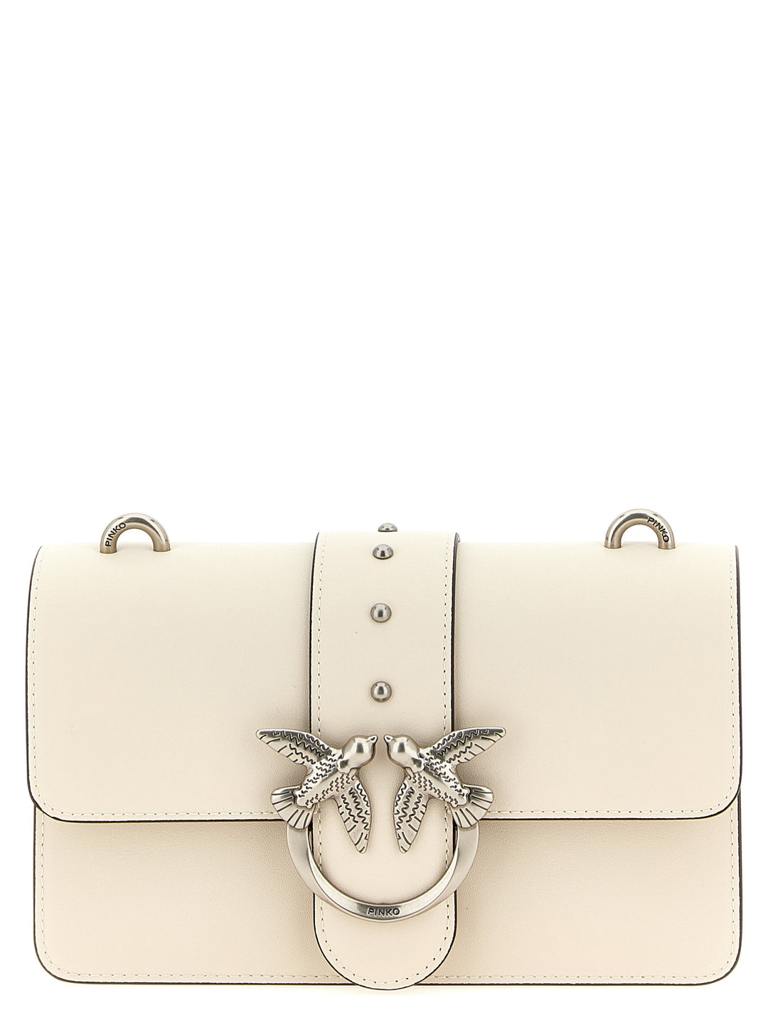 Pinko Love One Mini Crossbody Bags - White | e8974c12f3f298d72006b2d35403563c2582c9fb