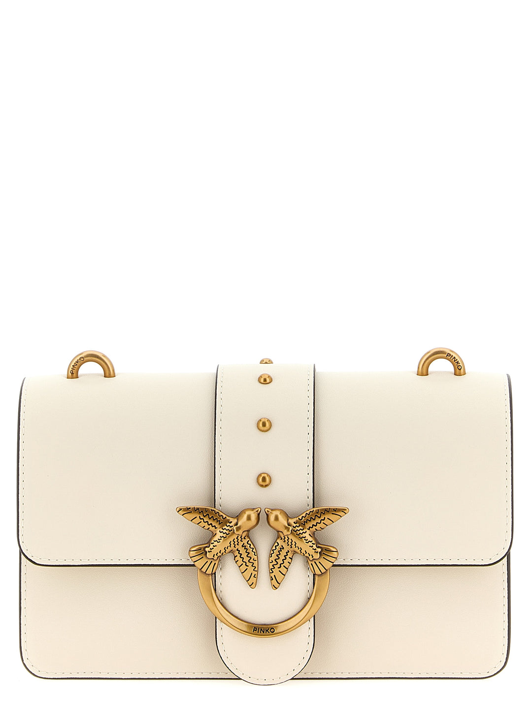 Pinko Love One Mini Crossbody Bags - White | cf6dcb1f466290010d00d0300c8dc6dfe9bc97c1