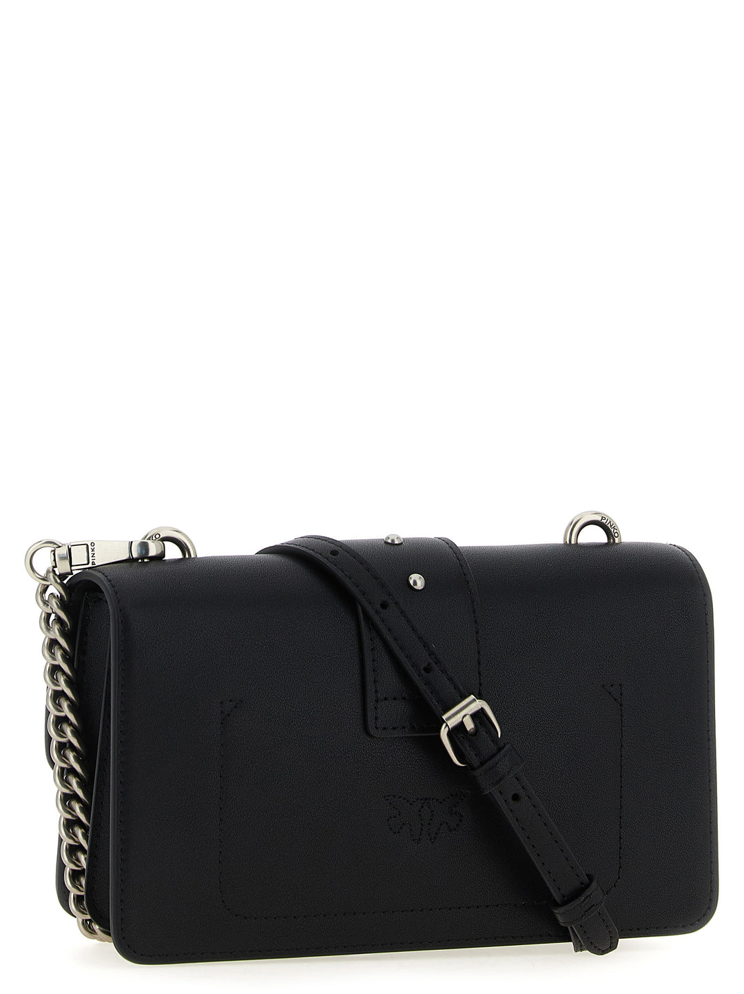 Pinko Love One Mini Crossbody Bags - Black | 49264ee15d984775edf0cb7361bb766e1da30516