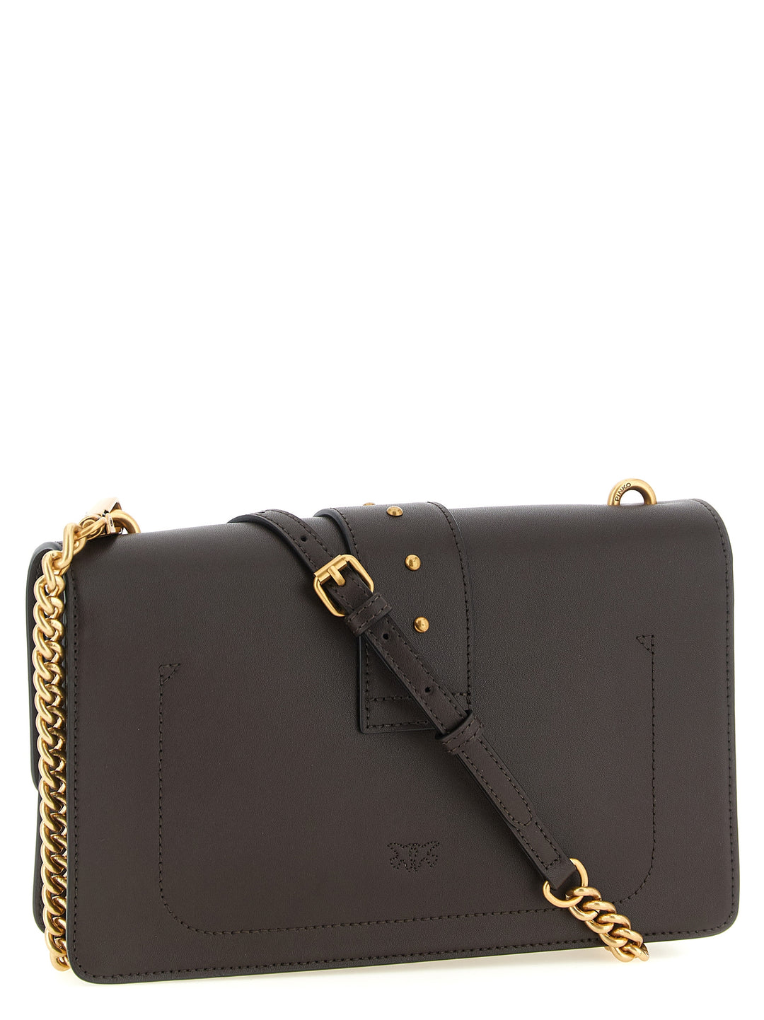 Pinko Love One Classic Crossbody Bags - Brown | 1c9647bf5d89f05452944d66662a294a6a796777