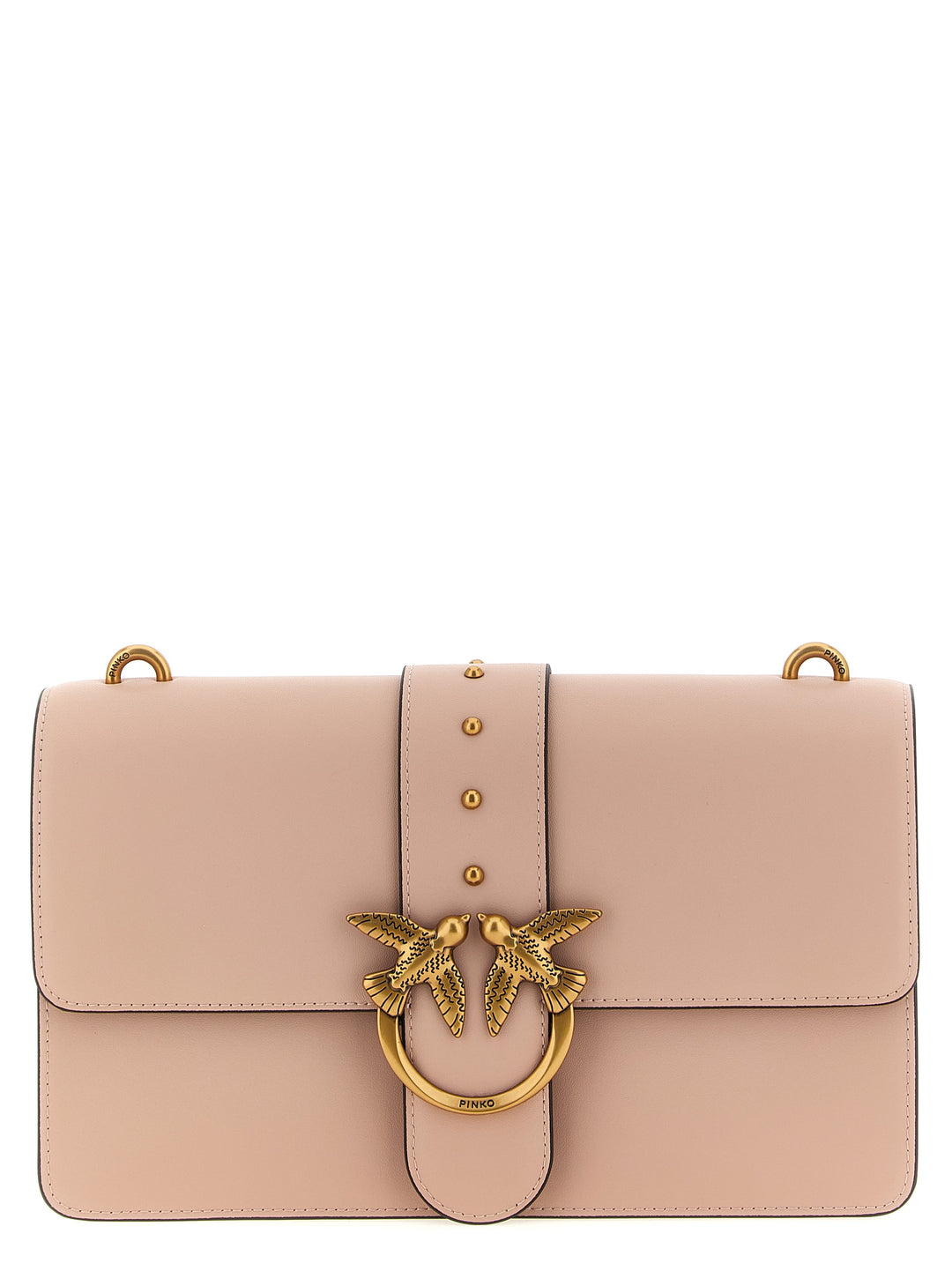 Pinko Love One Classic Crossbody Bags - Pink | f1792b2a0ca9b7a458267f5b081fdc5064047806